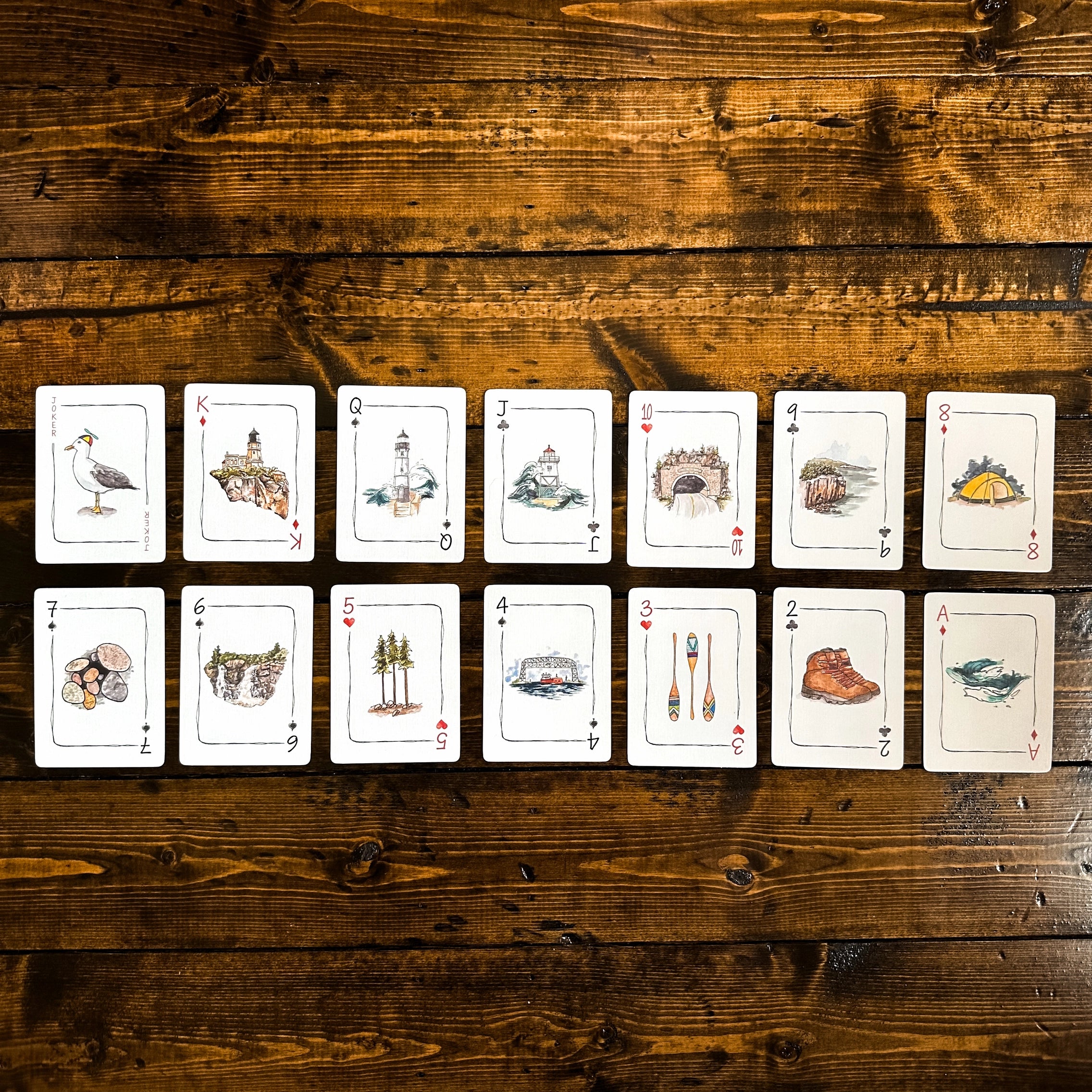 NORTH SHORE PLAYING CARDS