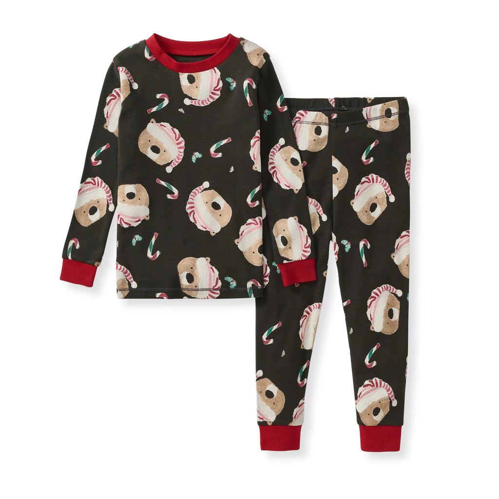 CANDY CANE BEARS TWO PIECE PAJAMAS