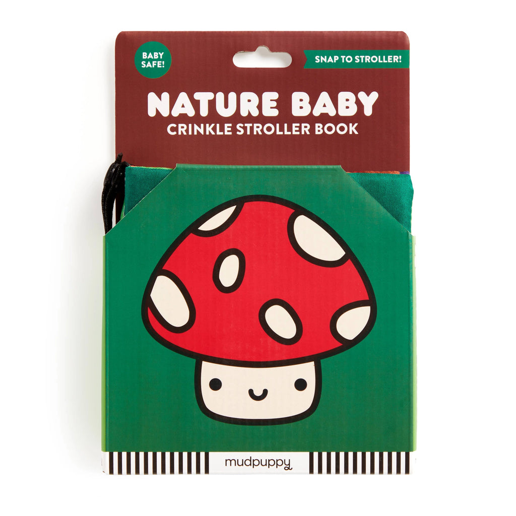 NATURE BABY CRINKLE STROLLER BOOK