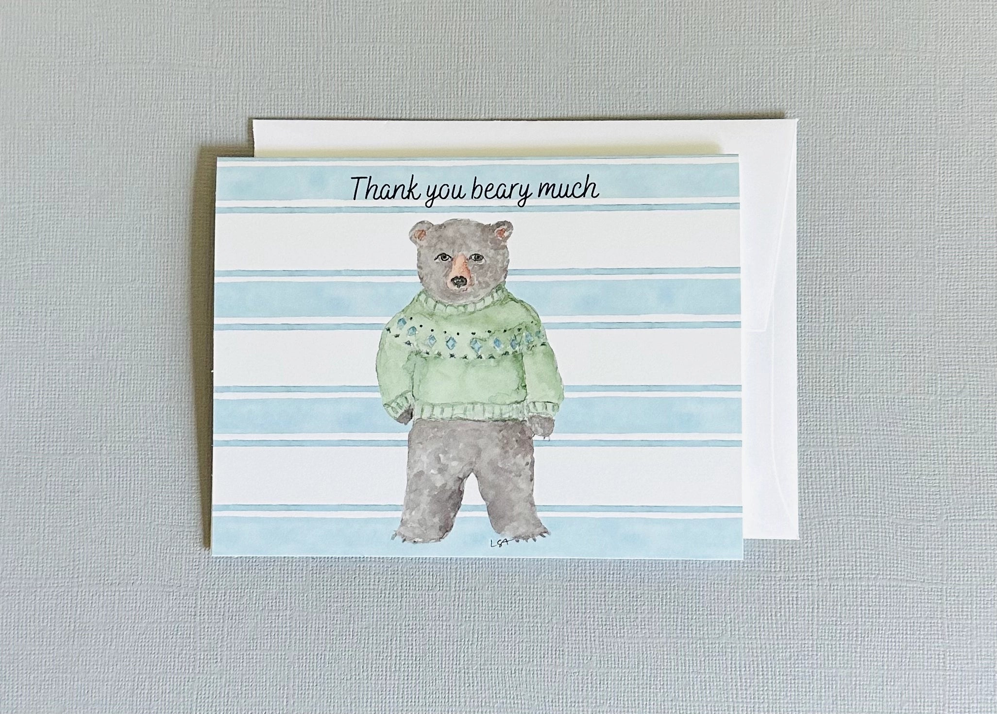 THANK YOU BEARY MUCH NOTECARD SET