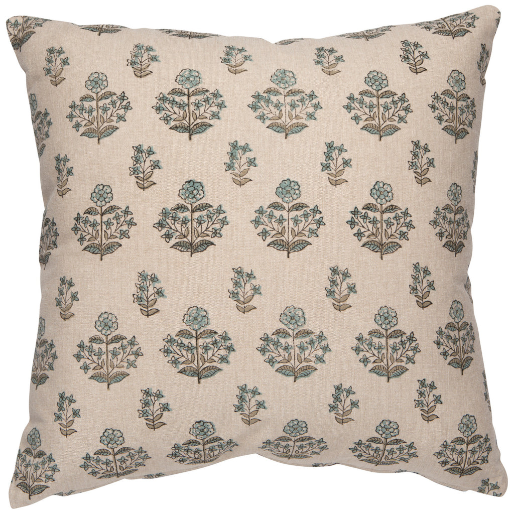 SALVIA BLOCK PRINT PILLOW