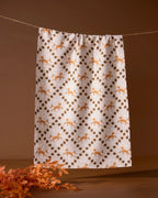 GEOMETRY TEA TOWEL - FOXES + TWINKLES