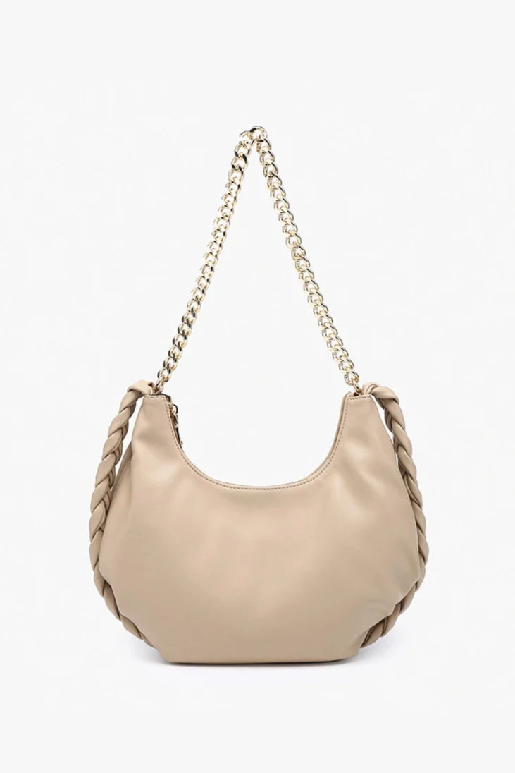 ELLIOT BRAIDED SHOULDER BAG
