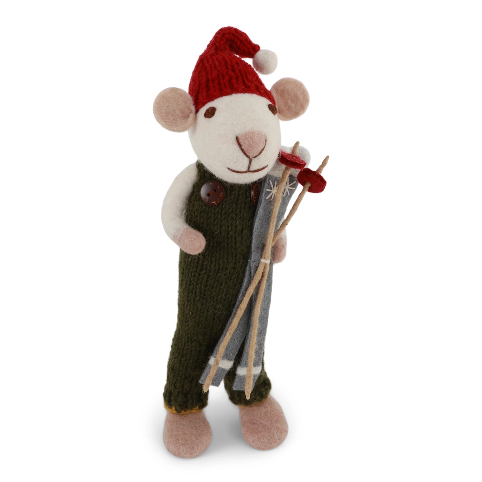 WOOL SKIING MOUSE