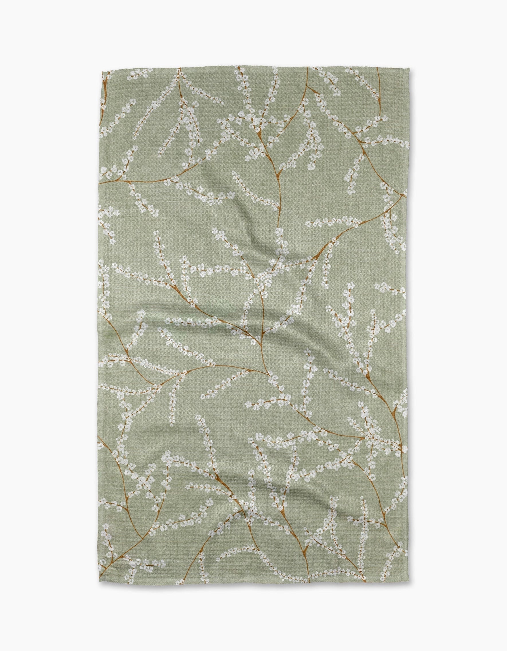 GEOMETRY TEA TOWEL - QUIET FLOWERS