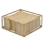 GOLD EDGE NAPKIN HOLDER