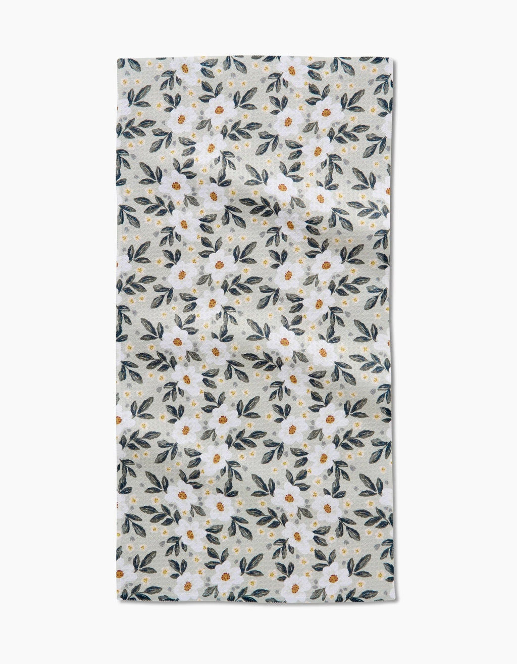 GEOMETRY BAR TOWEL - PAINTED SPRING FLOWERS
