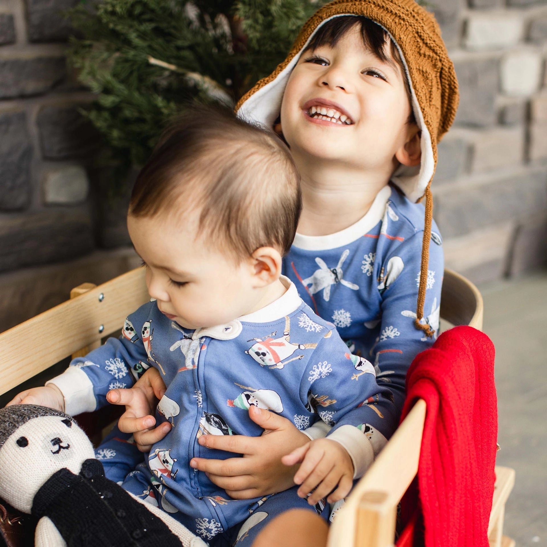 MEET ME ON THE MOUNTAIN TWO PIECE PAJAMAS