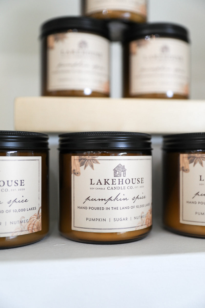 LAKEHOUSE CANDLE CO - PUMPKIN SPICE