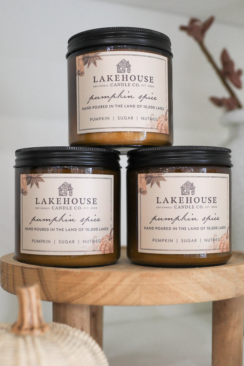 LAKEHOUSE CANDLE CO - PUMPKIN SPICE