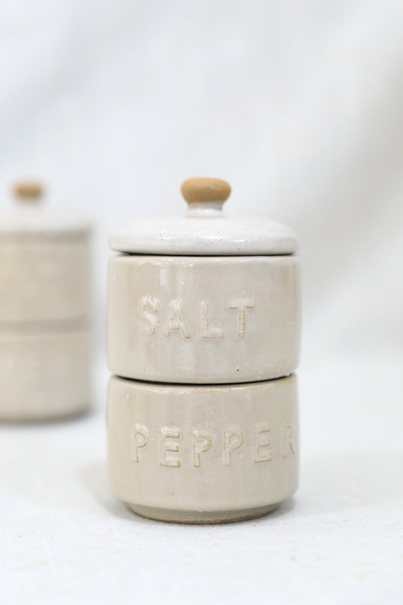 SALT AND PEPPER POTS