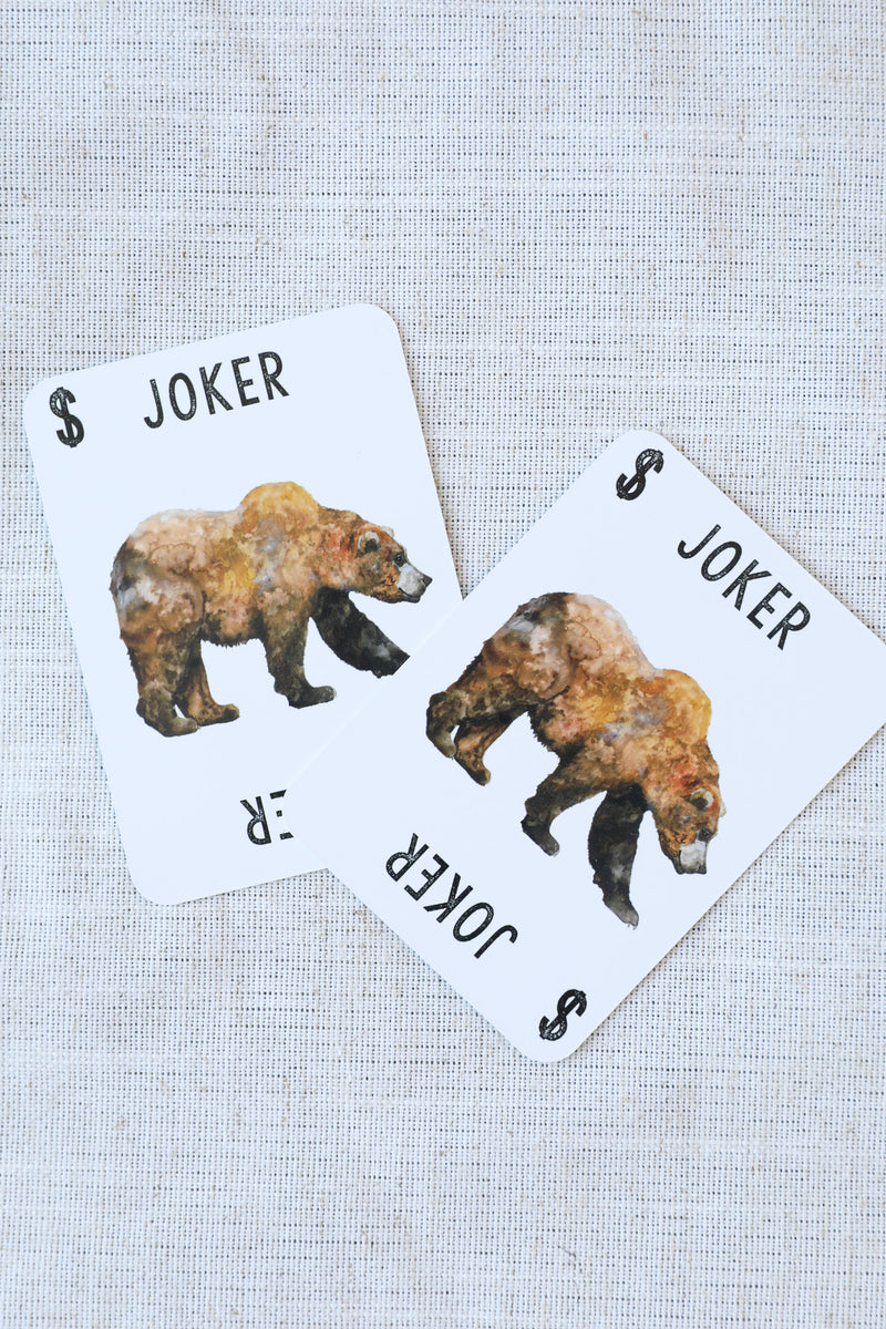 CAMPING PLAYING CARDS