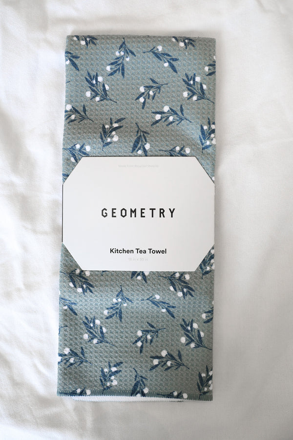 GEOMETRY TEA TOWEL - HARVEST BERRIES