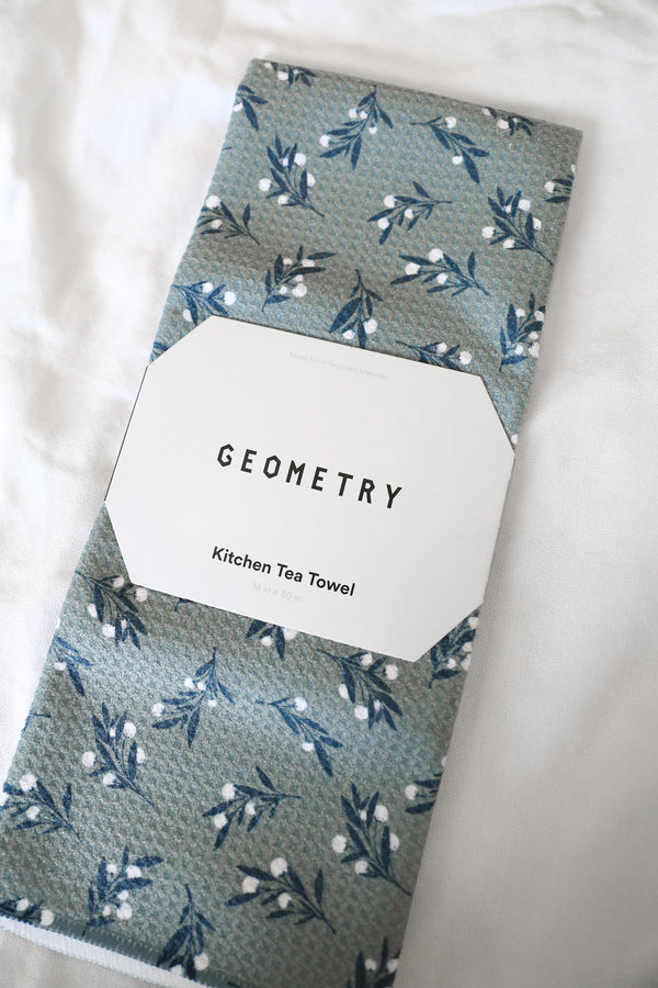 GEOMETRY TEA TOWEL - HARVEST BERRIES