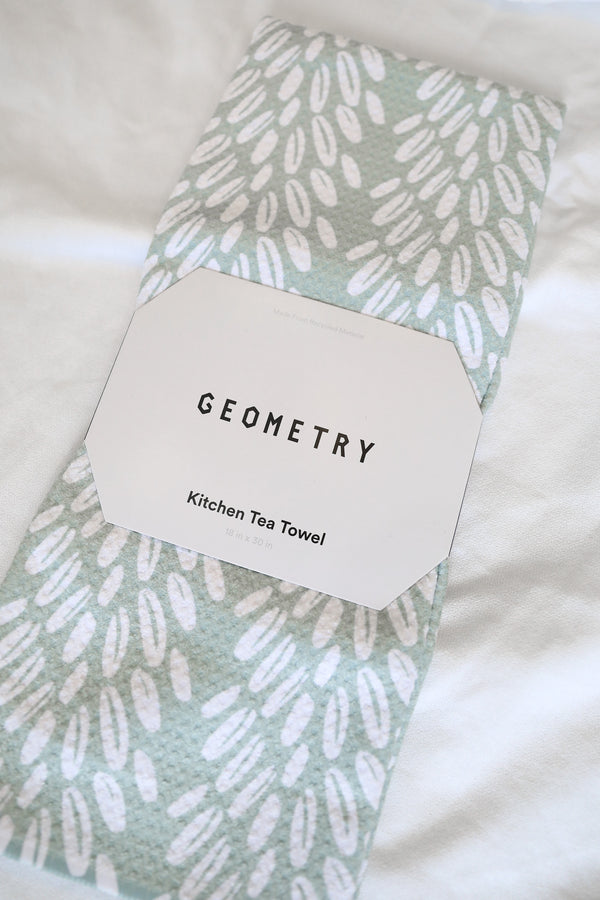 GEOMETRY TEA TOWEL - SEEDS