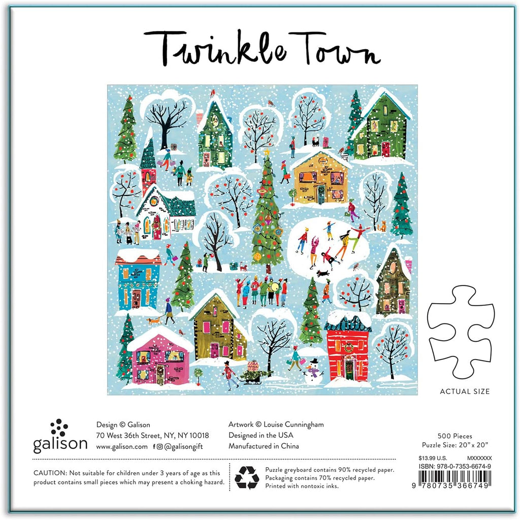 TWINKLE TOWN 500 PC. PUZZLE