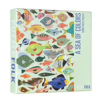 A SEA OF COLORS PUZZLE