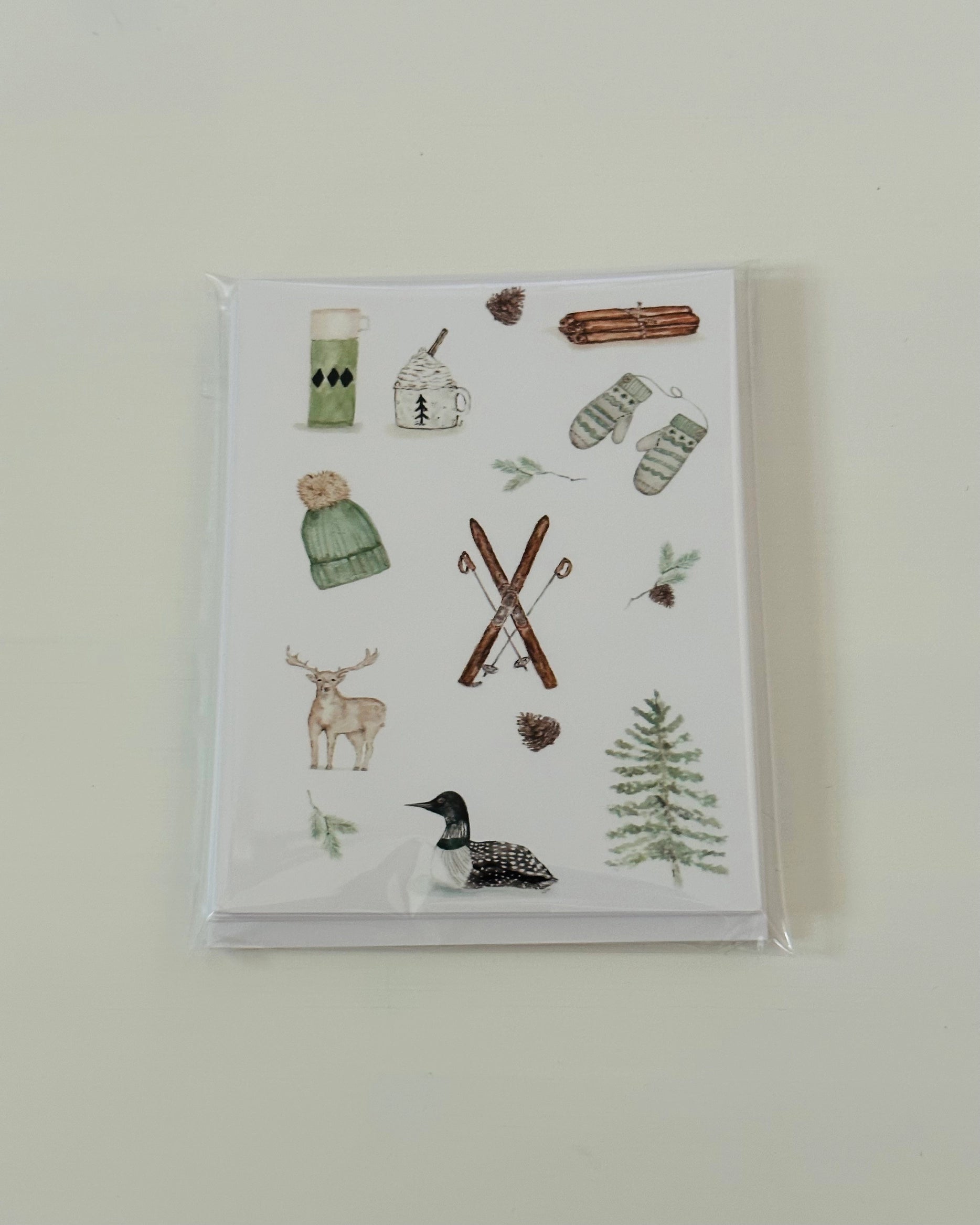 COZY WINTER NOTECARD SET