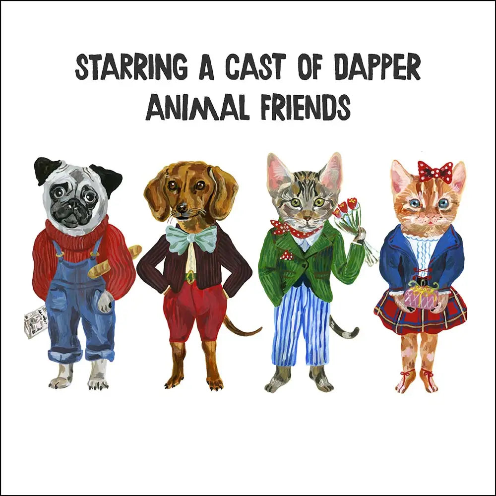 FANCY FAUNA NOTECARDS