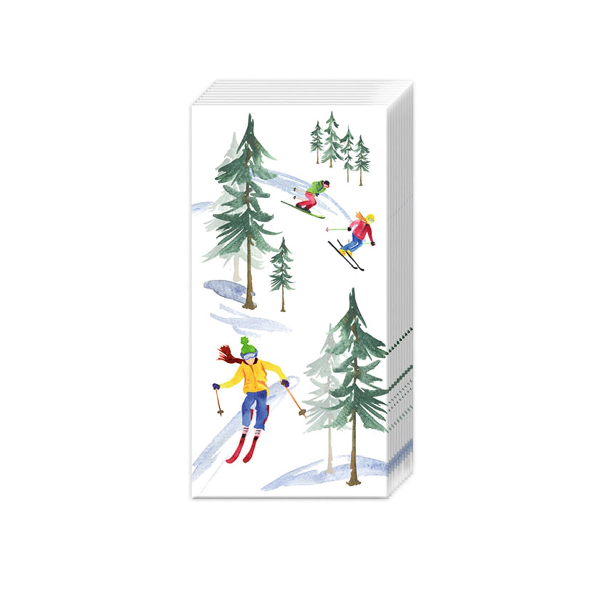 DOWN THE SLOPES (POCKET TISSUE)