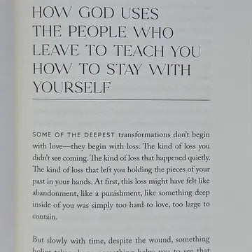 LET GO, TRUST GOD: BECOME WHO YOU WERE MEANT TO BE