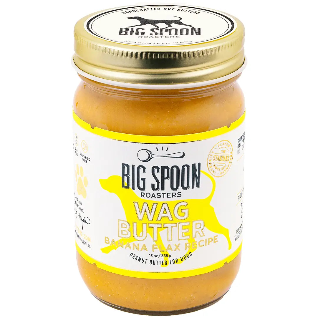 BIG SPOON WAG BUTTERS - PEANUT BUTTER FOR DOGS
