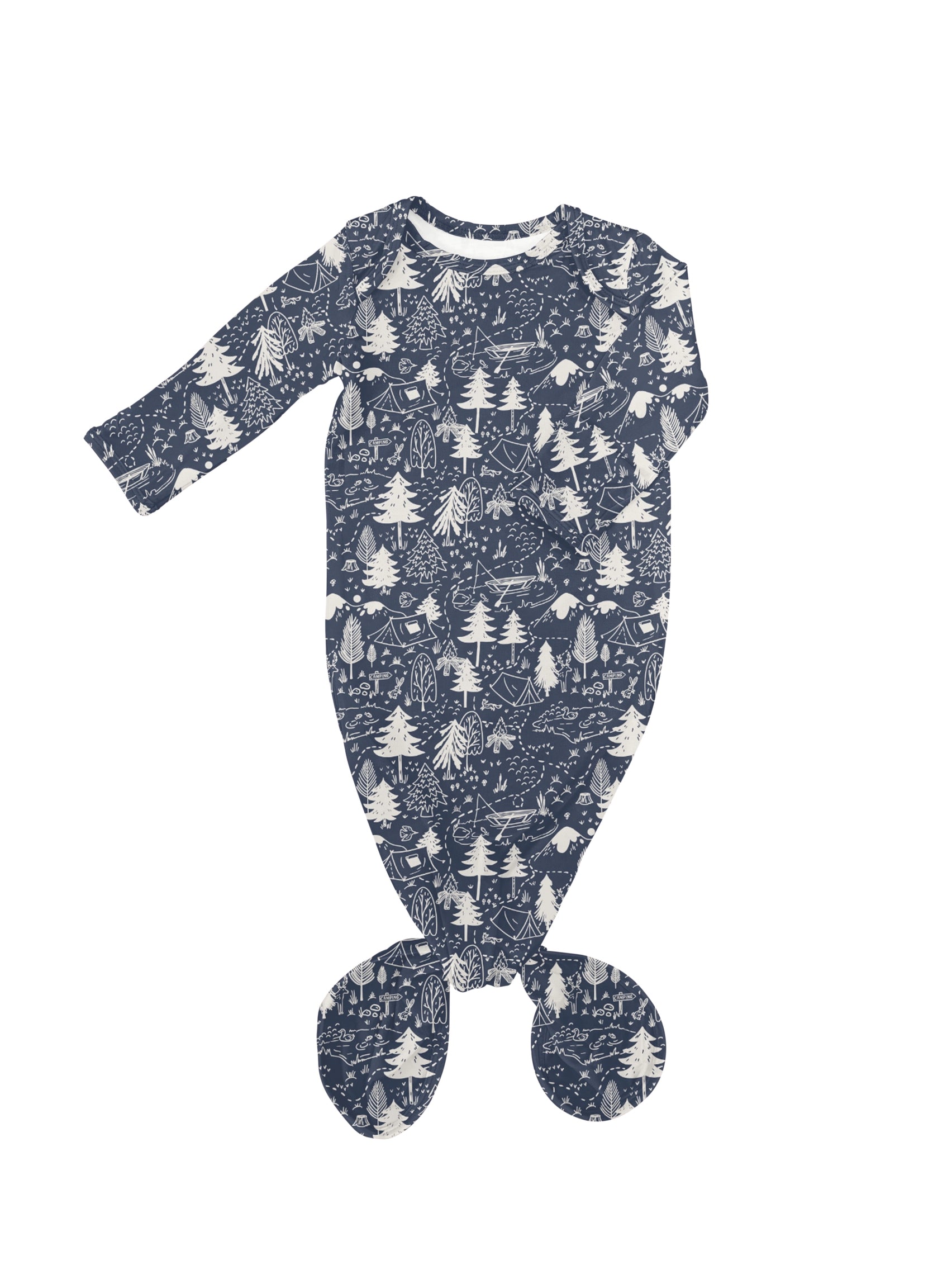 ADVENTURE AWAITS KNOTTED GOWN