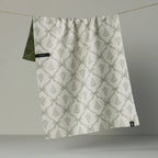 GEOMETRY LUXE KITCHEN TOWEL - CEDAR BOWS