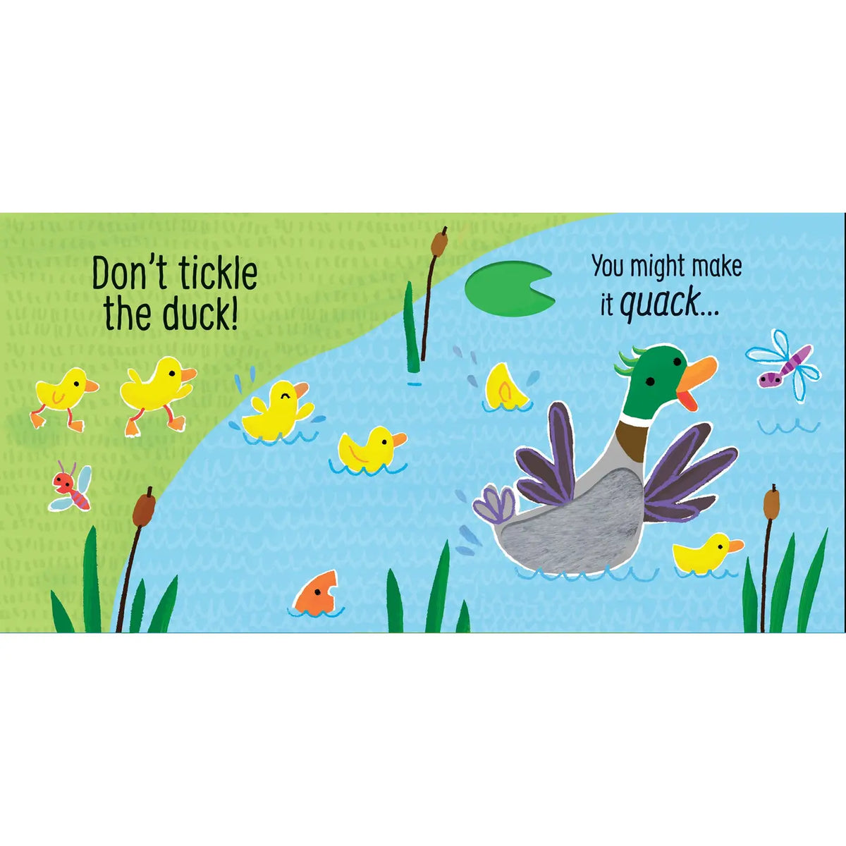 DON'T TICKLE THE DUCK!