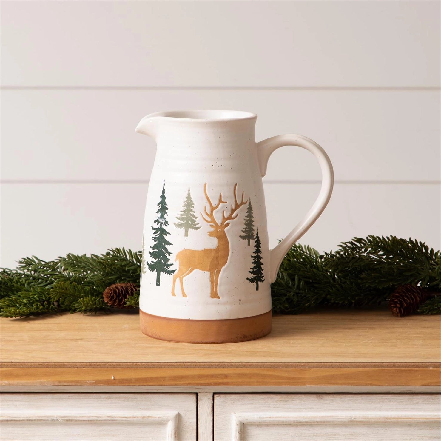 BUCK IN NATURE PITCHER