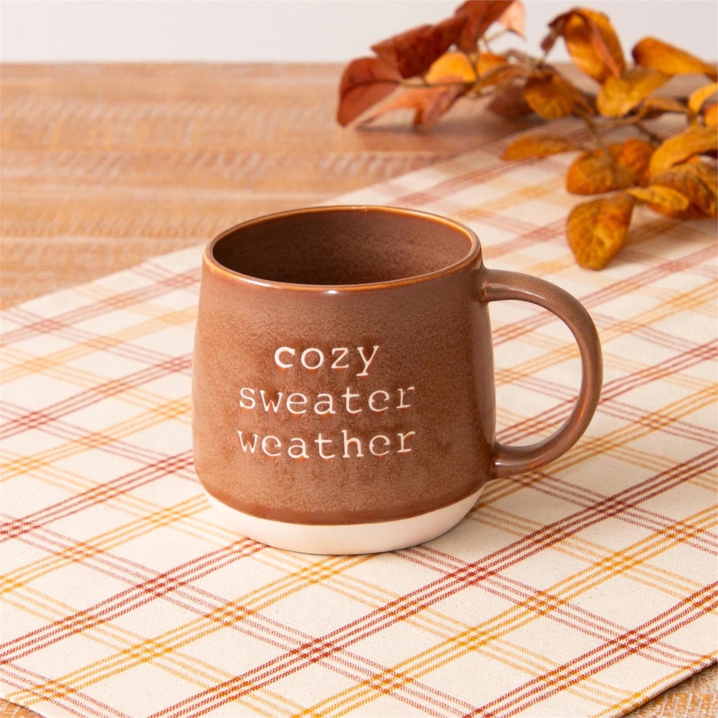 SWEATER WEATHER STONEWARE MUG