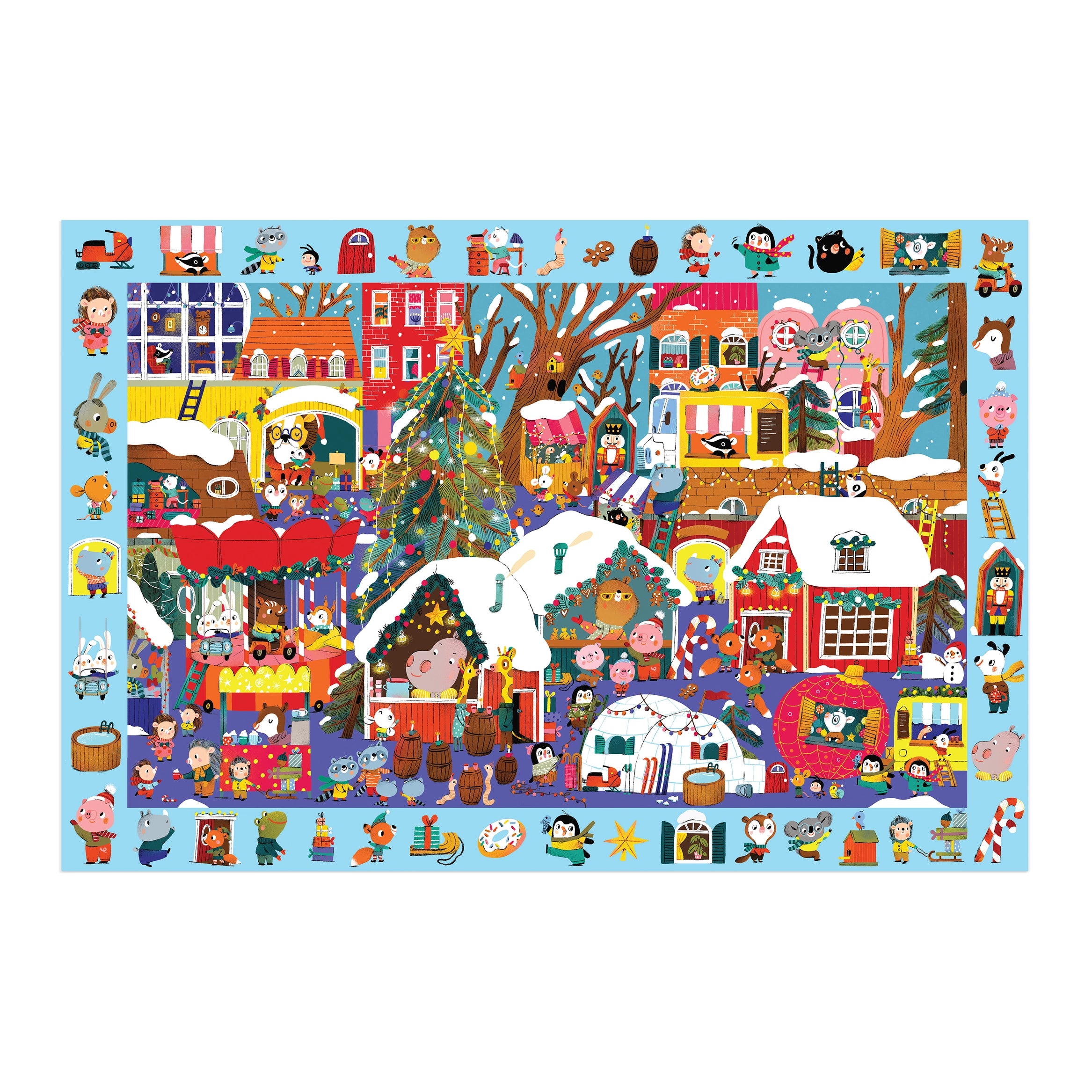 CHRISTMAS MARKET SEARCH + FIND PUZZLE