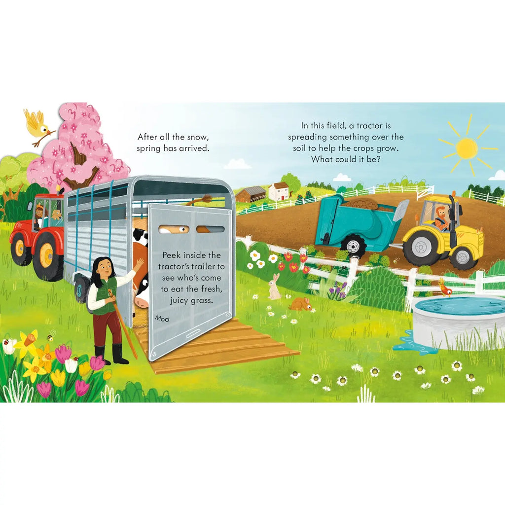 PEEK INSIDE HOW A TRACTOR WORKS