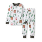 SKI THE ALPS TWO PIECE PAJAMAS