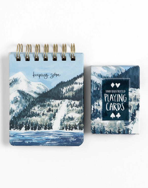 WINTER LANDSCAPE PLAYING CARD SET