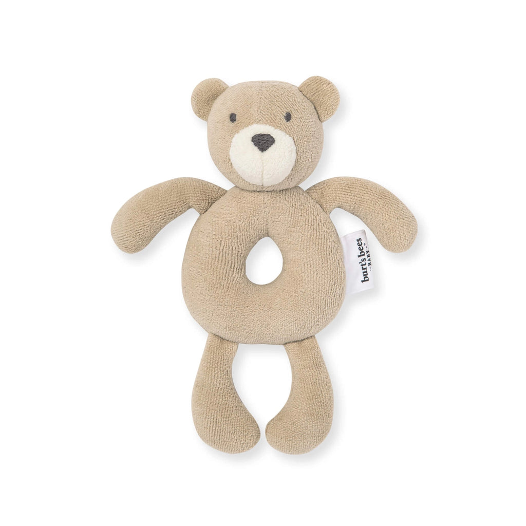 BEAR PLUSH BABY RATTLE