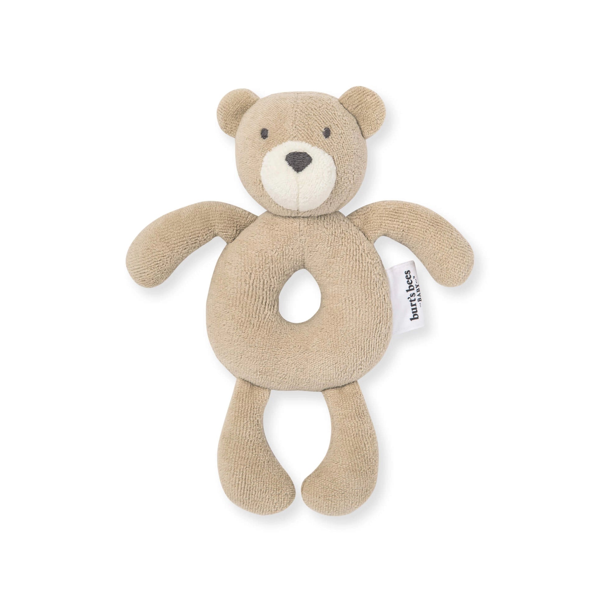 BEAR PLUSH BABY RATTLE