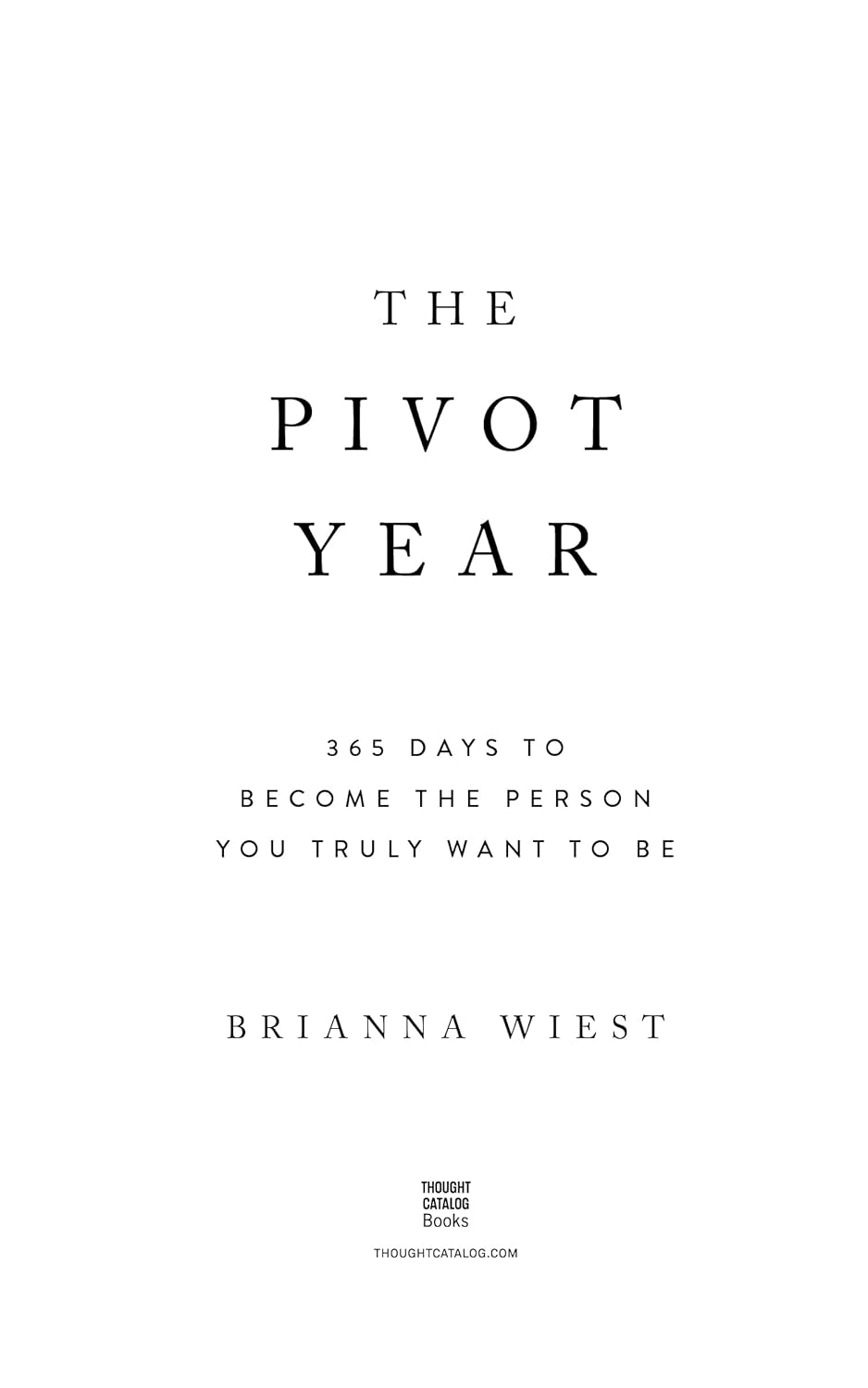THE PIVOT YEAR