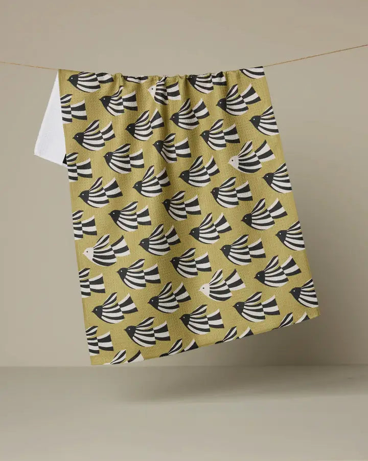 GEOMETRY TEA TOWEL - ALVA