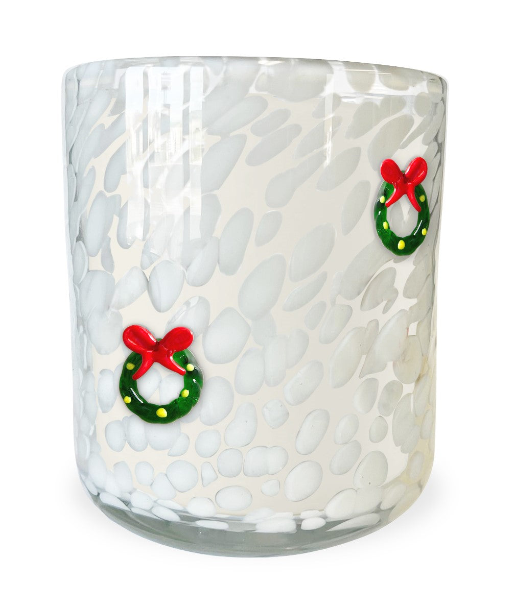 MISTLETOE WREATH CANDLE