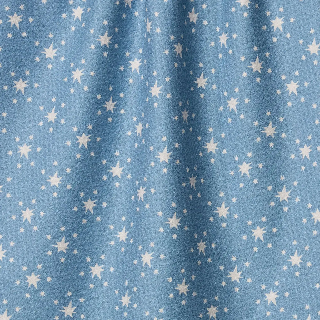 GEOMETRY TEA TOWEL -FREEDOM BLUE