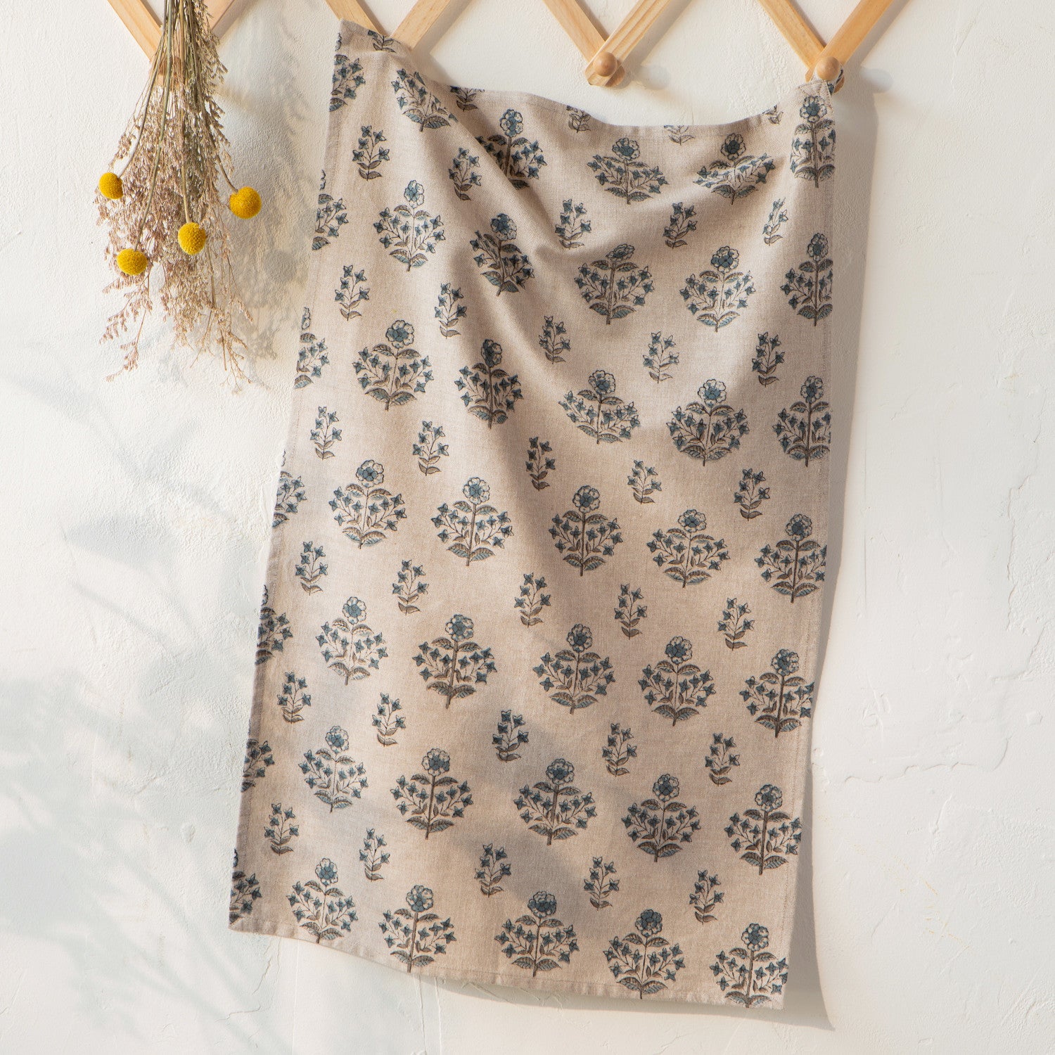 SALVIA BLOCK PRINT TOWEL