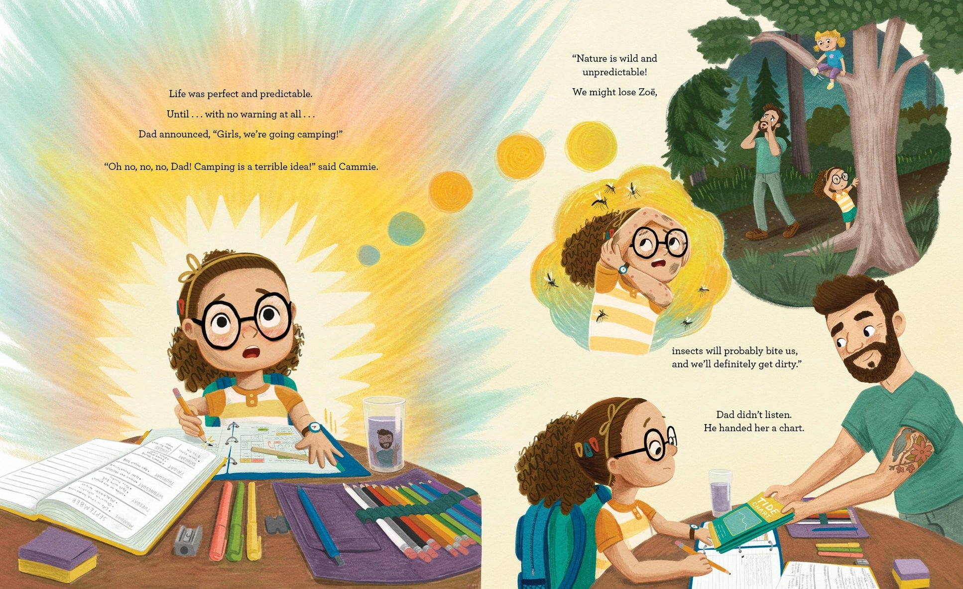 CAMPING IS A TERRIBLE IDEA -  CHILDRENS BOOK