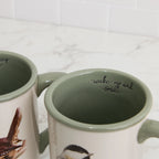 BIRDS ON A BRANCH MUG SET