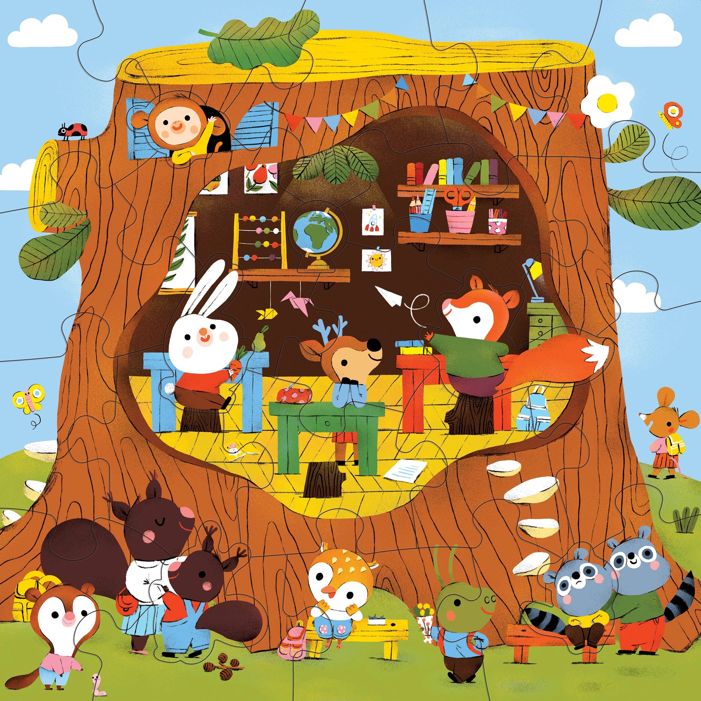 FOREST FLOOR 25 PC. PUZZLE