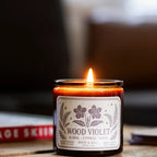 WOOD VIOLET SOY CANDLE