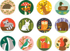 FOREST ANIMALS MATCHING GAME