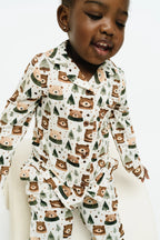 WINTER BEARS BAMBOO BUTTON UP SET