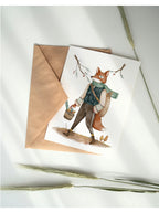 FORAGING FOX CARD