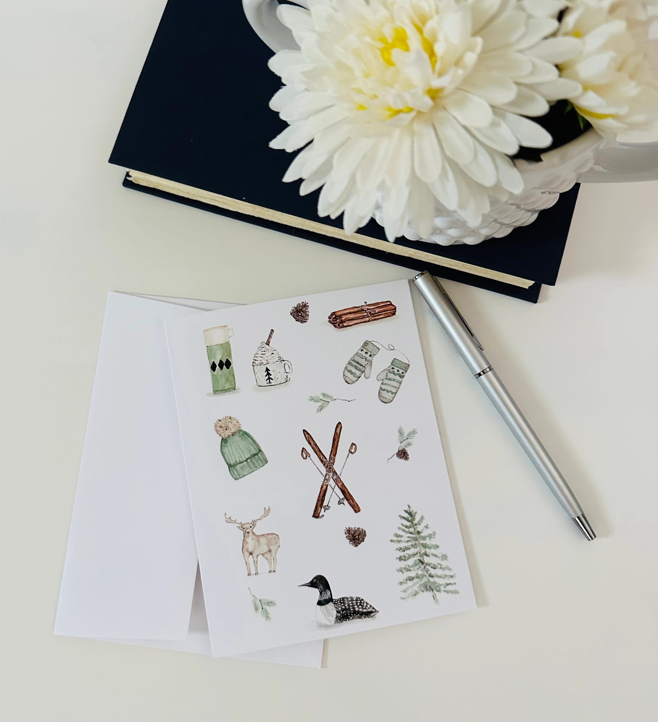COZY WINTER NOTECARD SET